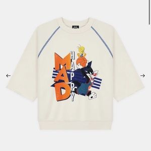 Sold out Madhappy x Space Jam cropped sweatshirt